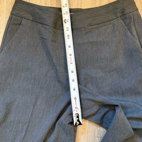 Talbots Stretch Dark Gray Dress Pants 10 - Picture 9 of 11